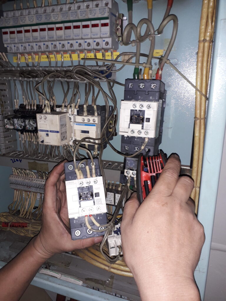 Electrical panel inspection and maintenance by Elektrik Puspa Delima