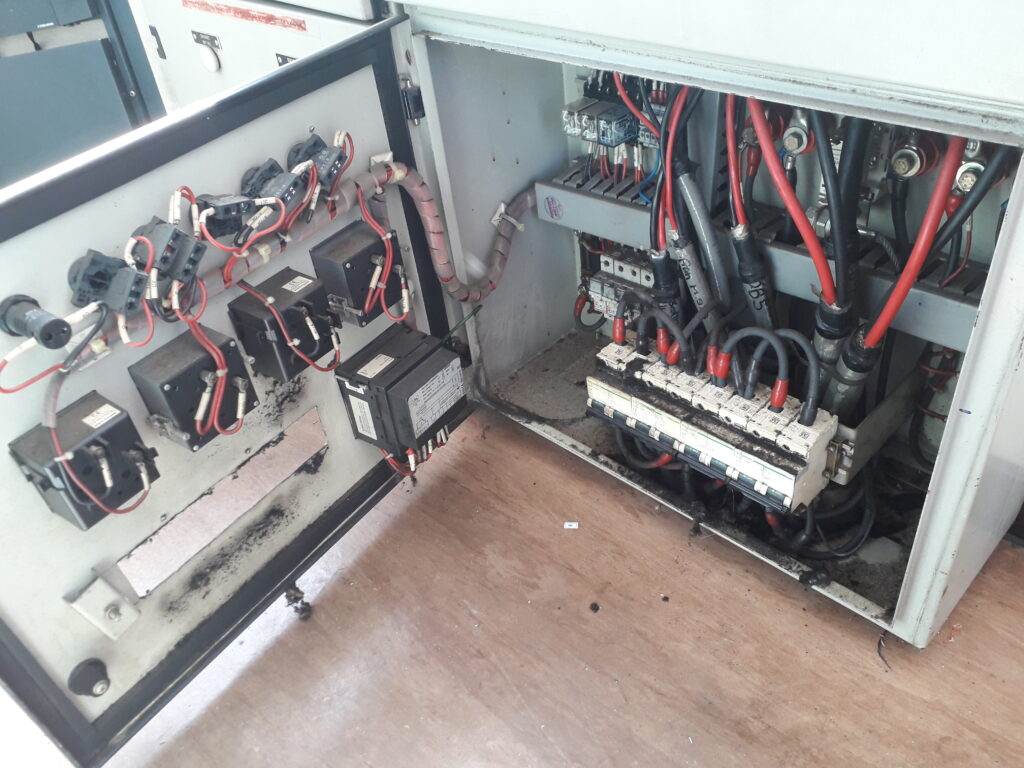 Electrical control panel installation by Elektrik Puspa Delima