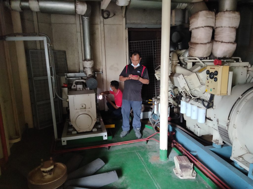 Generator system inspection and maintenance by Elektrik Puspa Delima